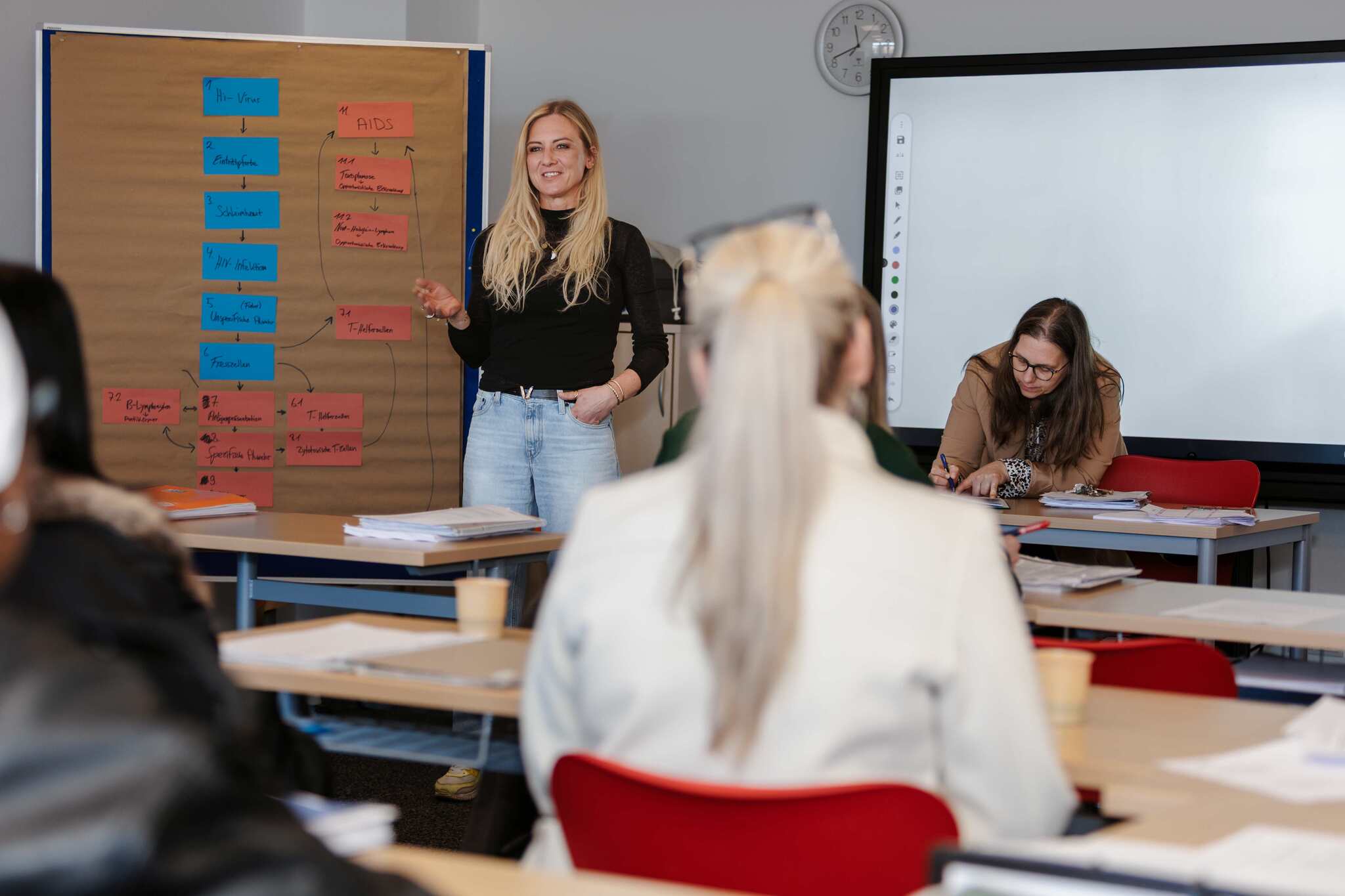 Foto, wisoak, Pflegeschule, Unterricht, Bremen